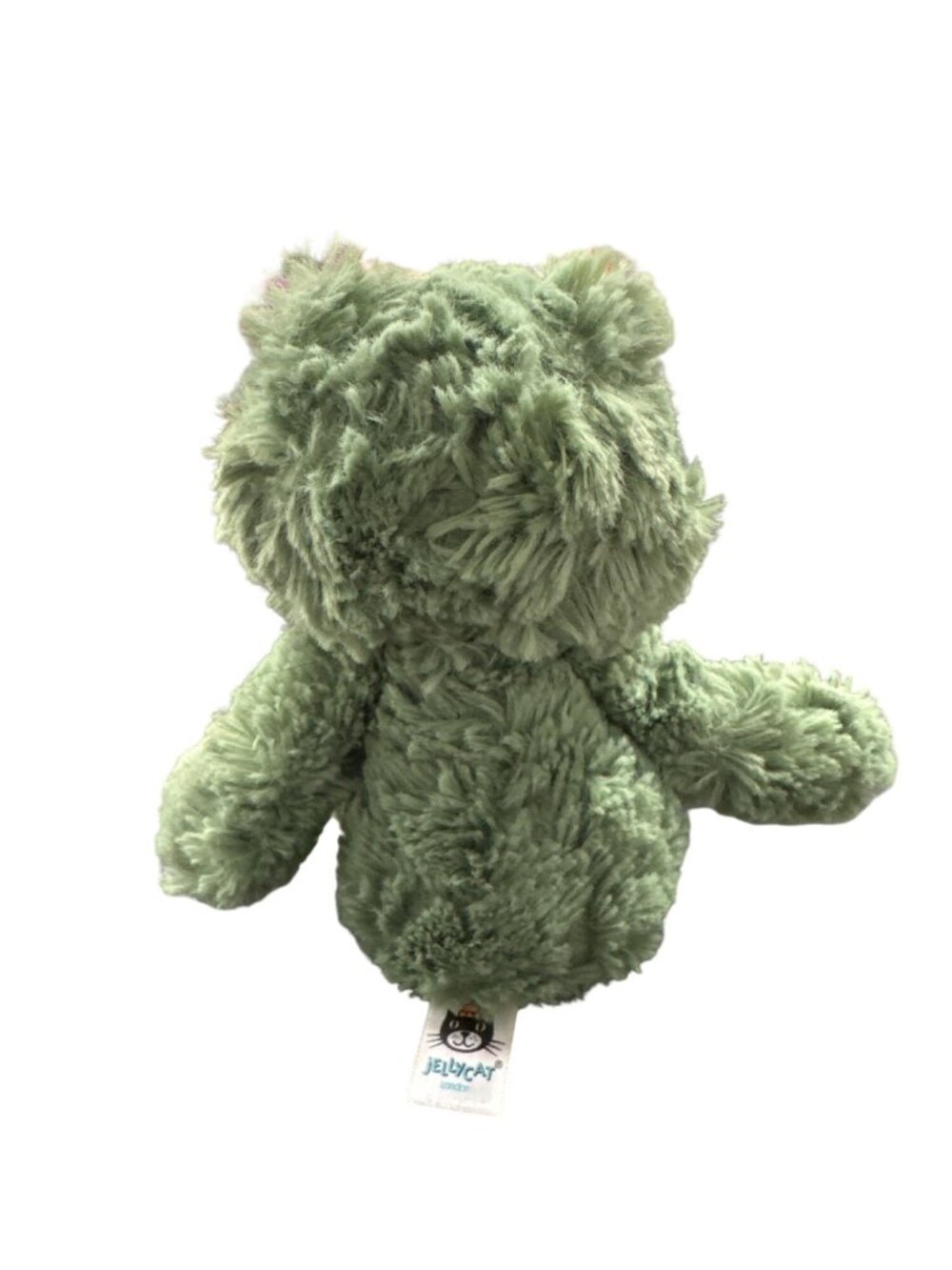 Jellycat RETIRED Squiggles Plush Frog Stuffed Animal - Green - Picture 3 of 5